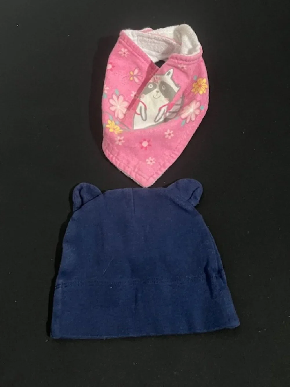 Lot of 10 Baby Hats and Bibs